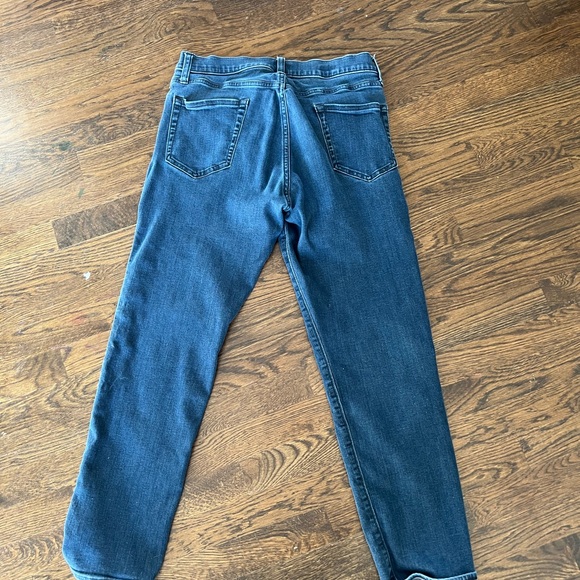 J. Crew 1040 Athletic tapered-fit stretch jean in deep lake wash Men’s 30x30 - Picture 5 of 8